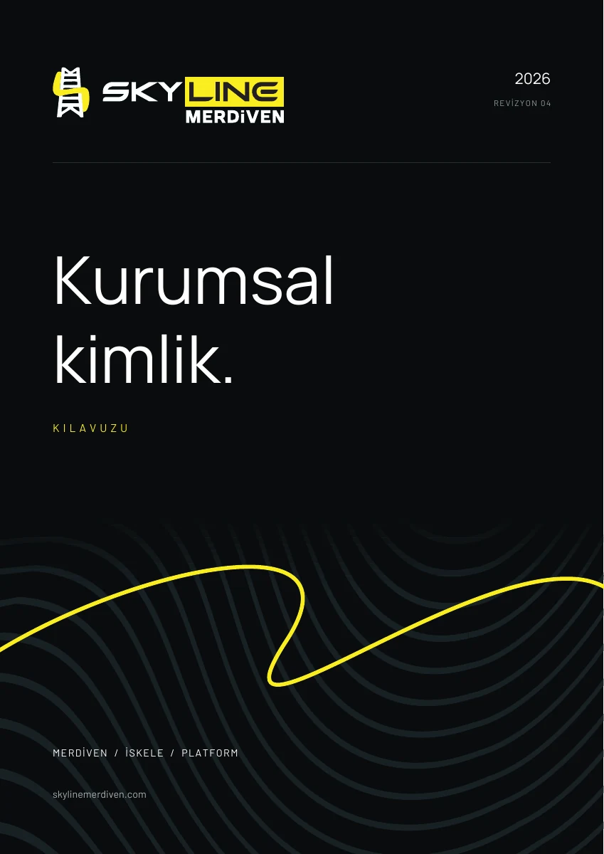 Skyline Merdiven 2026 Kurumsal Kimlik Rehberi kapağı