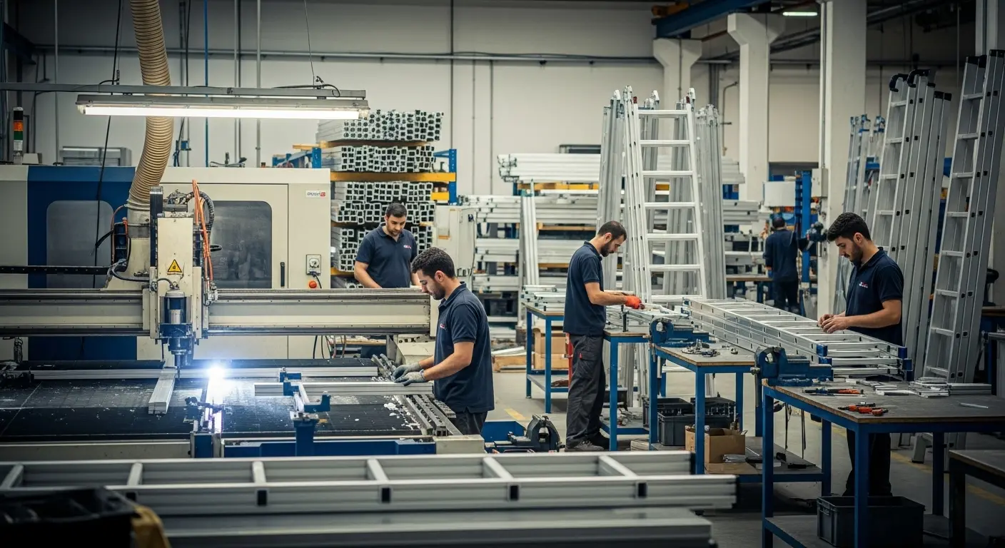 Alüminyum Merdiven Üretimi